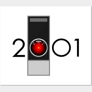 2001 - HAL 9000 Posters and Art